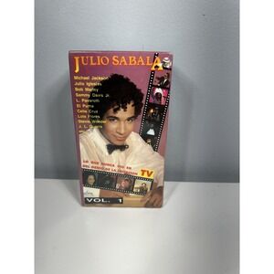 Julio Sabala VHS1993 Telemundo Escandalo Vol 1‎ & 2 Color HiFi Stereo NEW SEALED